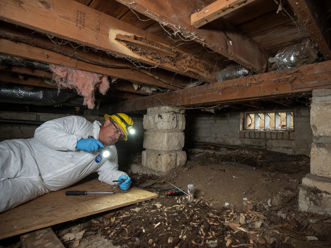 How to Check for Termites in Crawl Spaces of Older San Antonio Homes