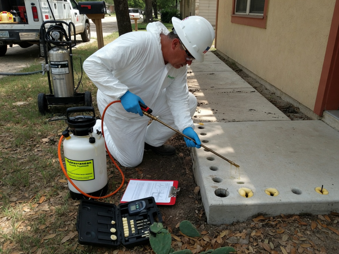 Subterranean Termite Treatment in San Antonio 78254, TX